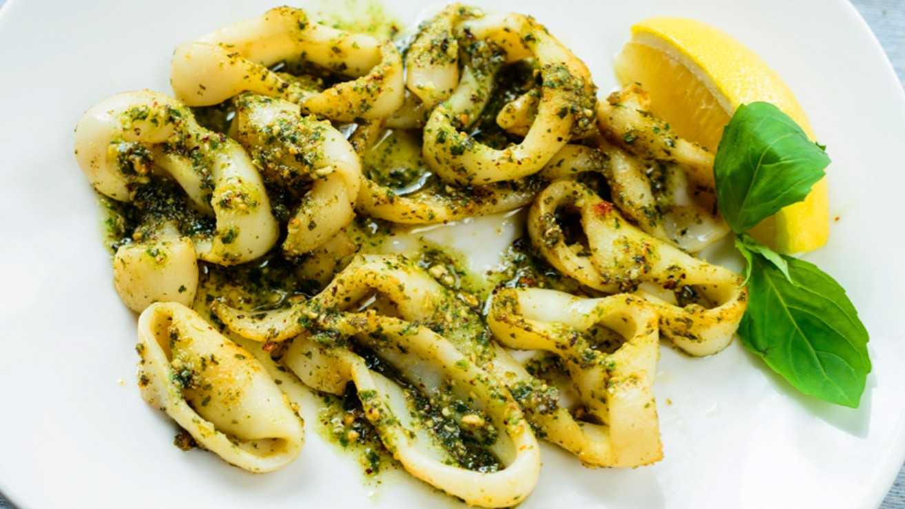 Calamars persillés