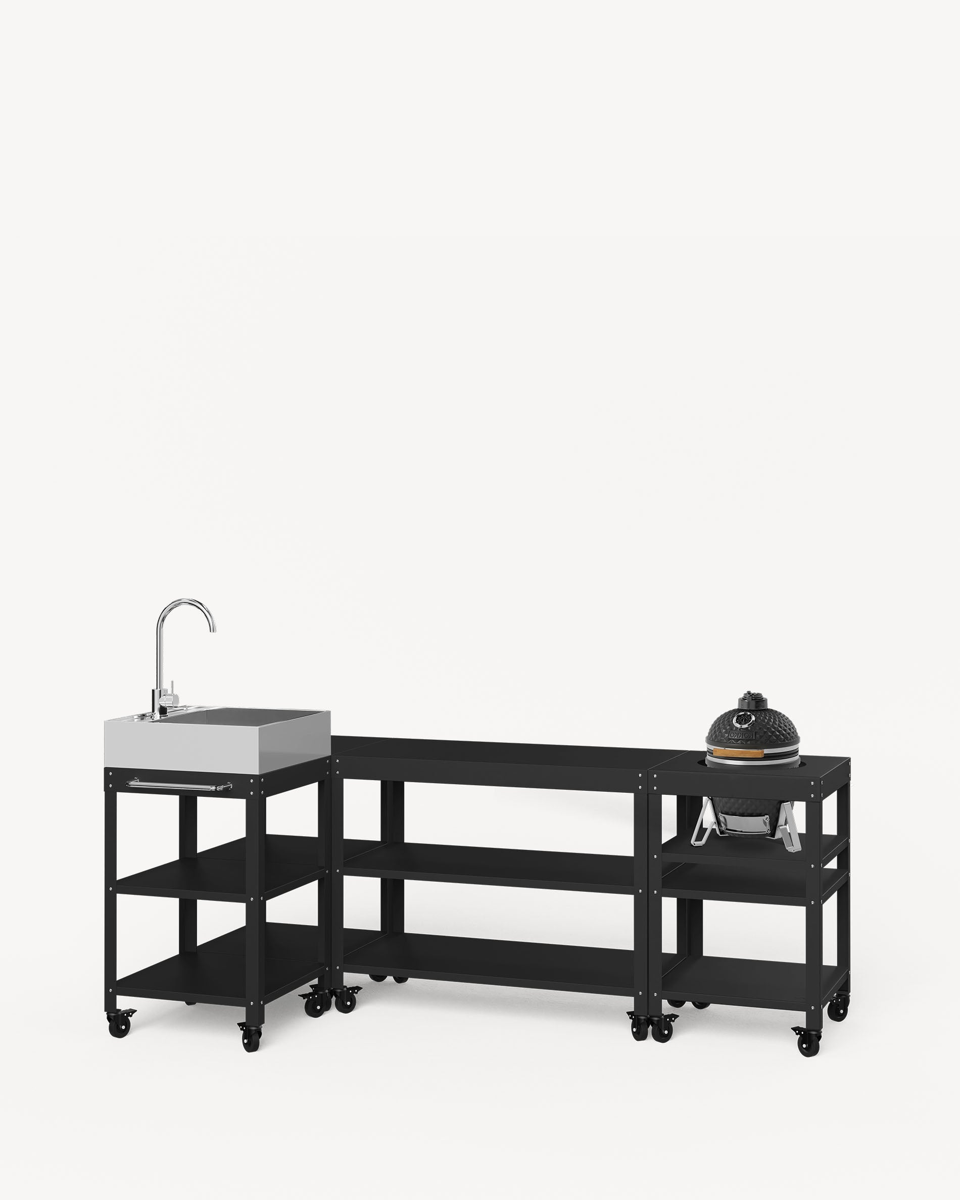 Carrello in metallo per Little Kokko 13''