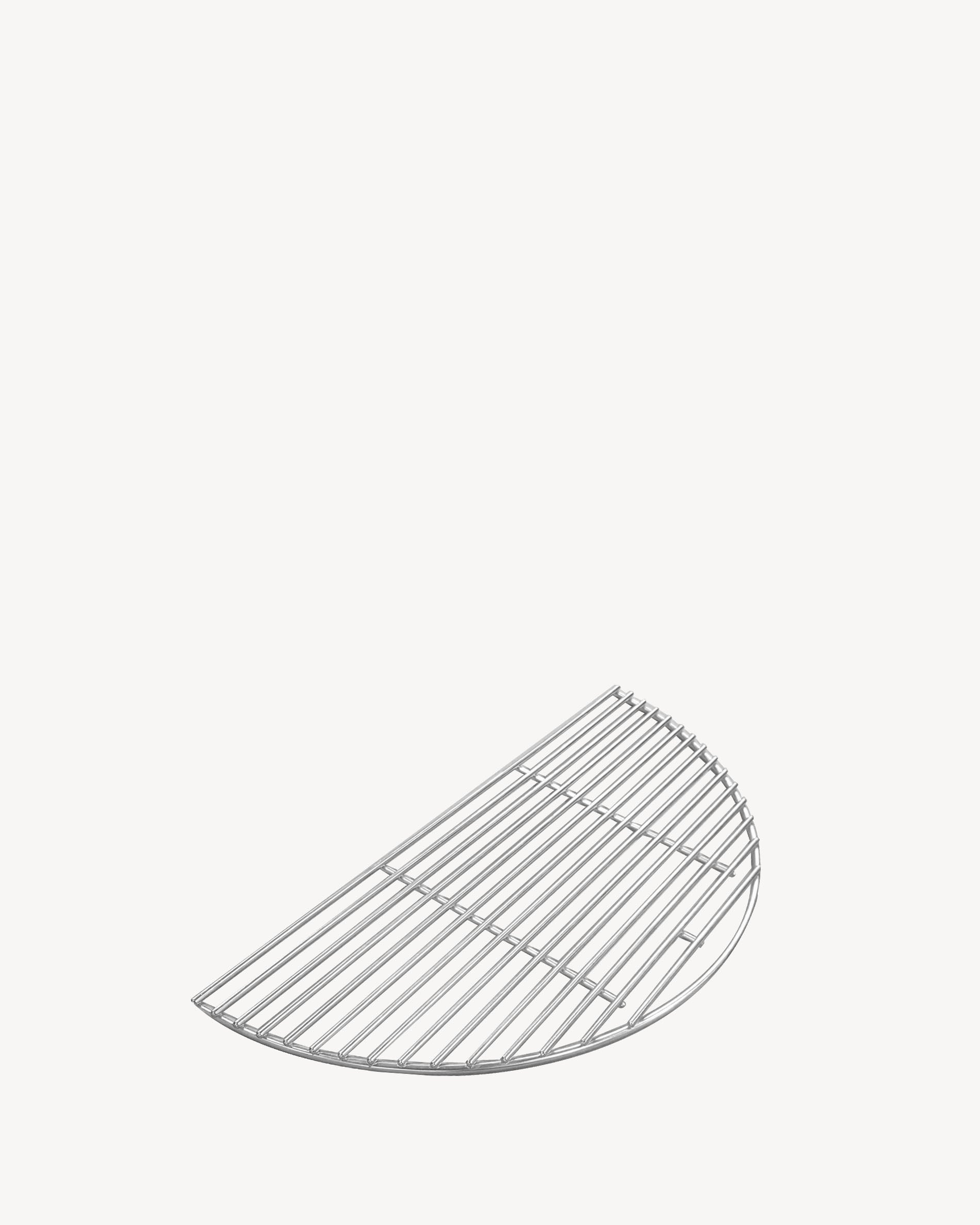 Demi grille de cuisson en inox
