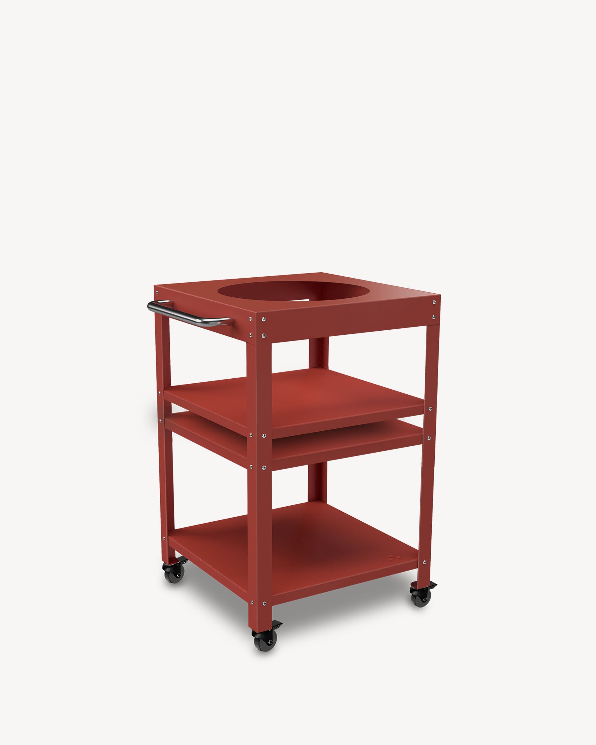 Carrello in metallo rosso per Little Kokko 13''