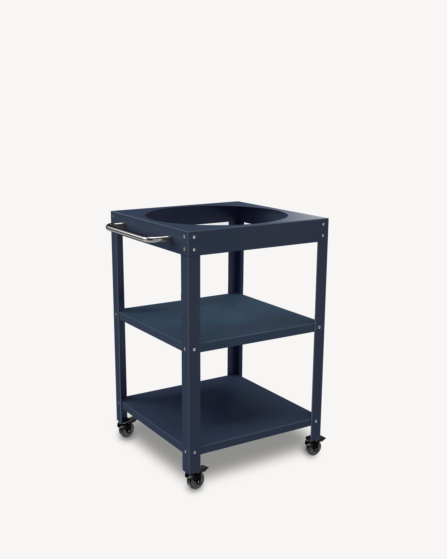 Carrello in metallo blu navy per Kokko L 18''