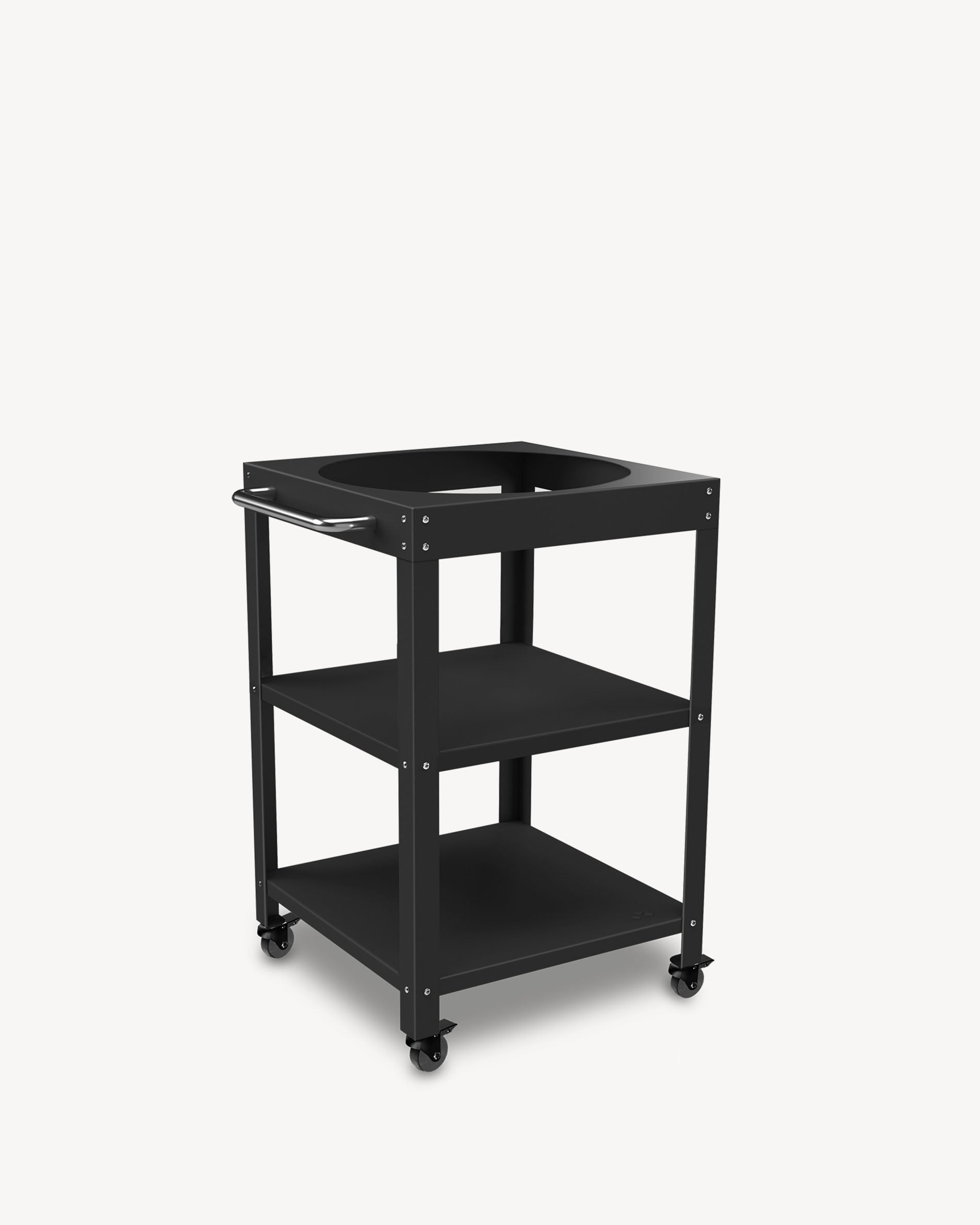 Carrello in metallo nero per Kokko L 18''