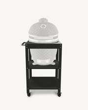 Carrello in metallo nero per Kokko L 18''