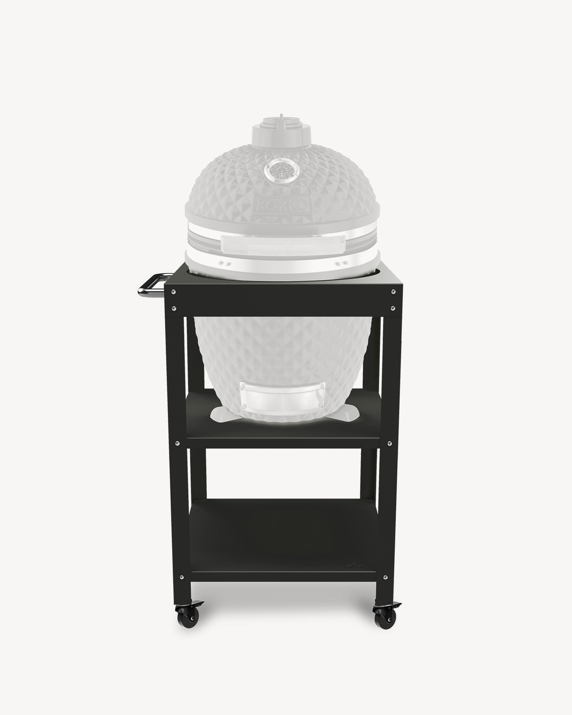 Carrello in metallo nero per Kokko L 18''