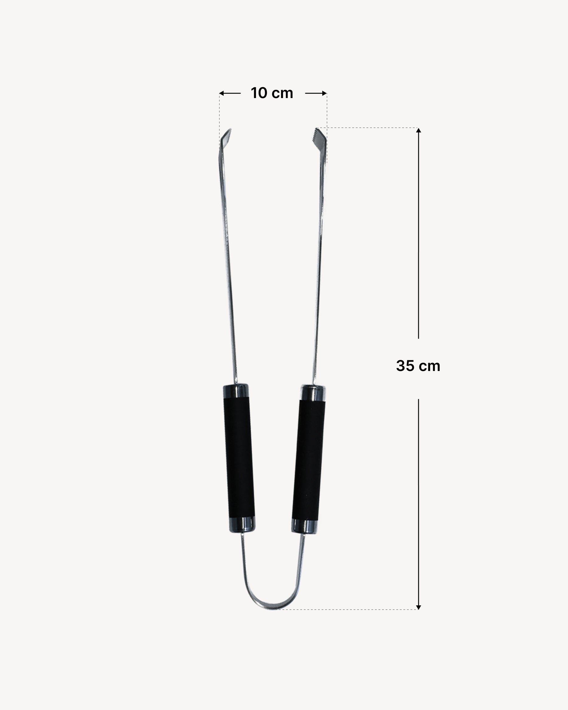 Grande pinza in acciaio inox
