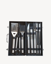 Valigetta con 10 utensili in acciaio inox