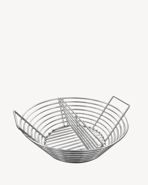 Cestello in acciaio inox per carbone