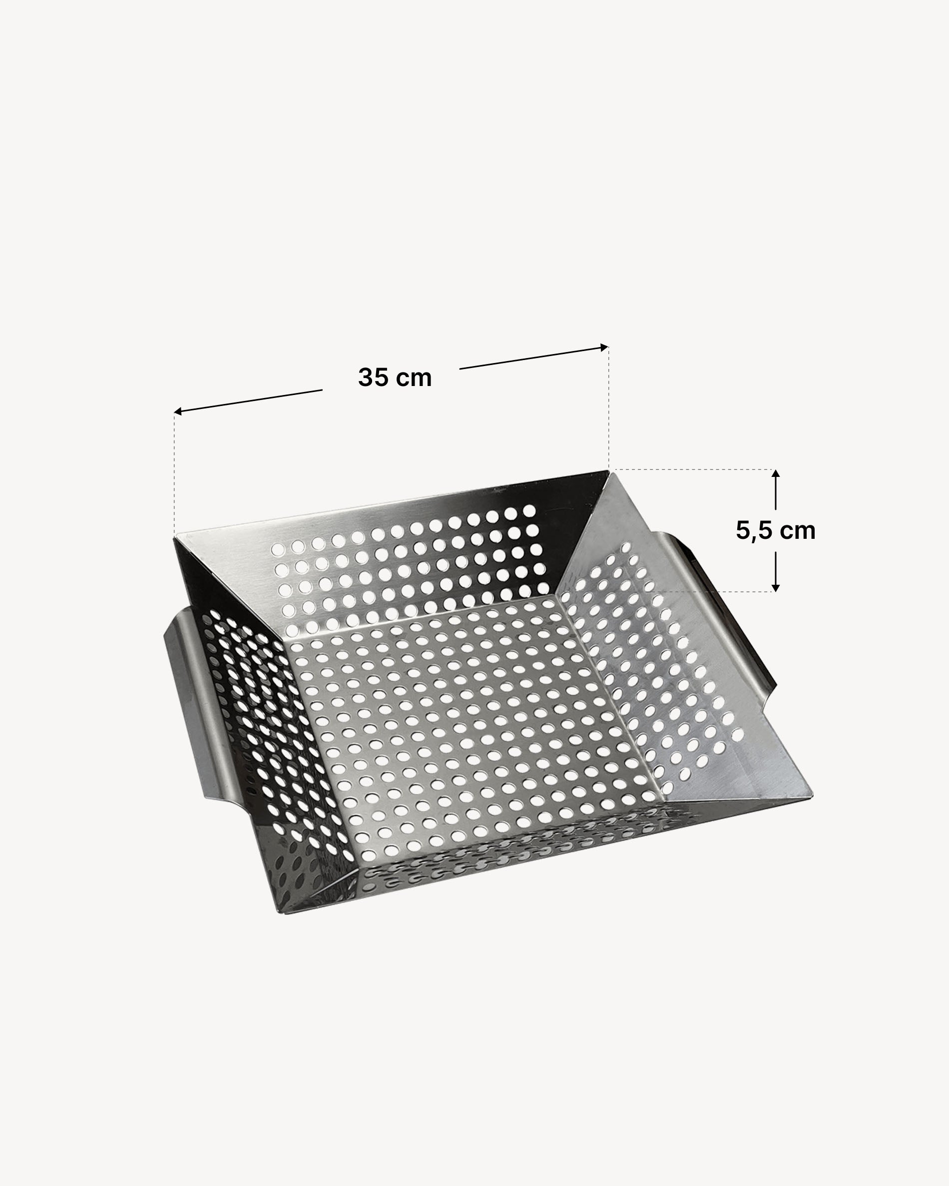 Panier de cuisson pour légumes en inox