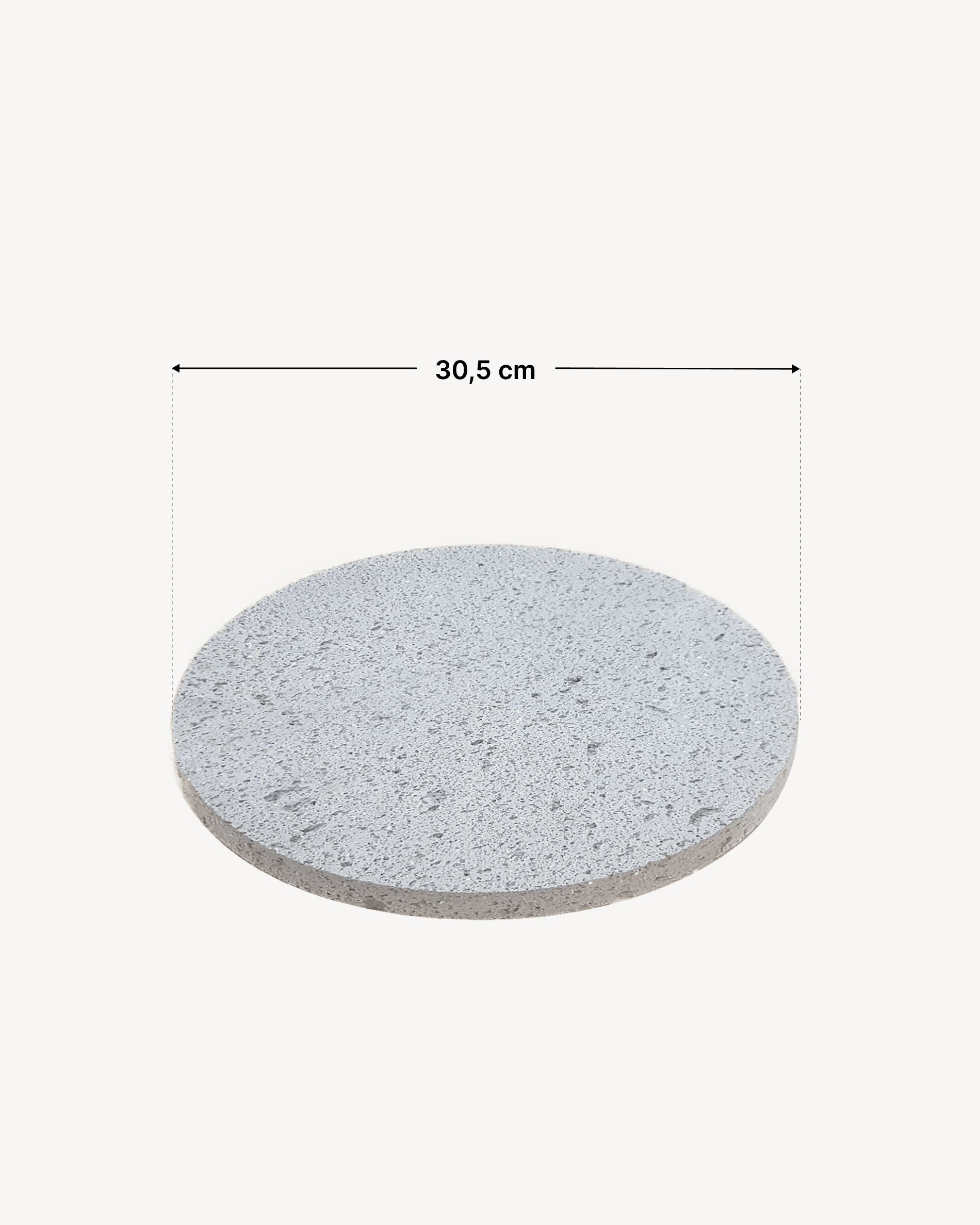 Dimensions pierre de lave Kokko L 18"