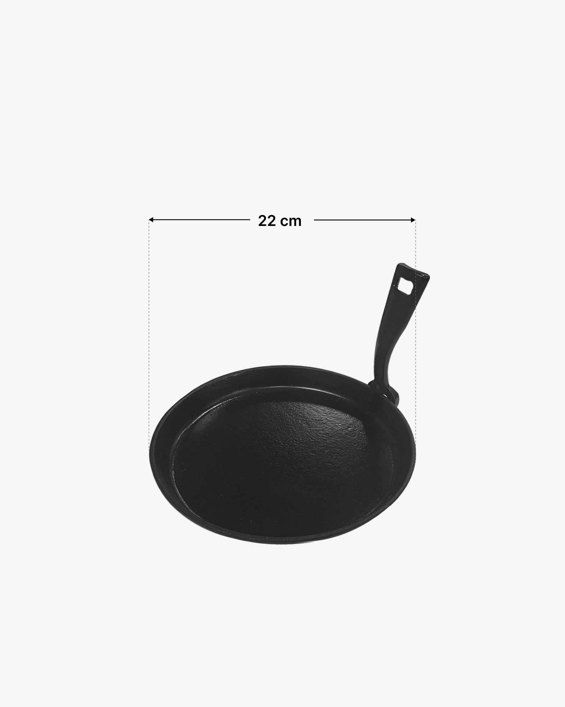 Dimensioni padella in ghisa