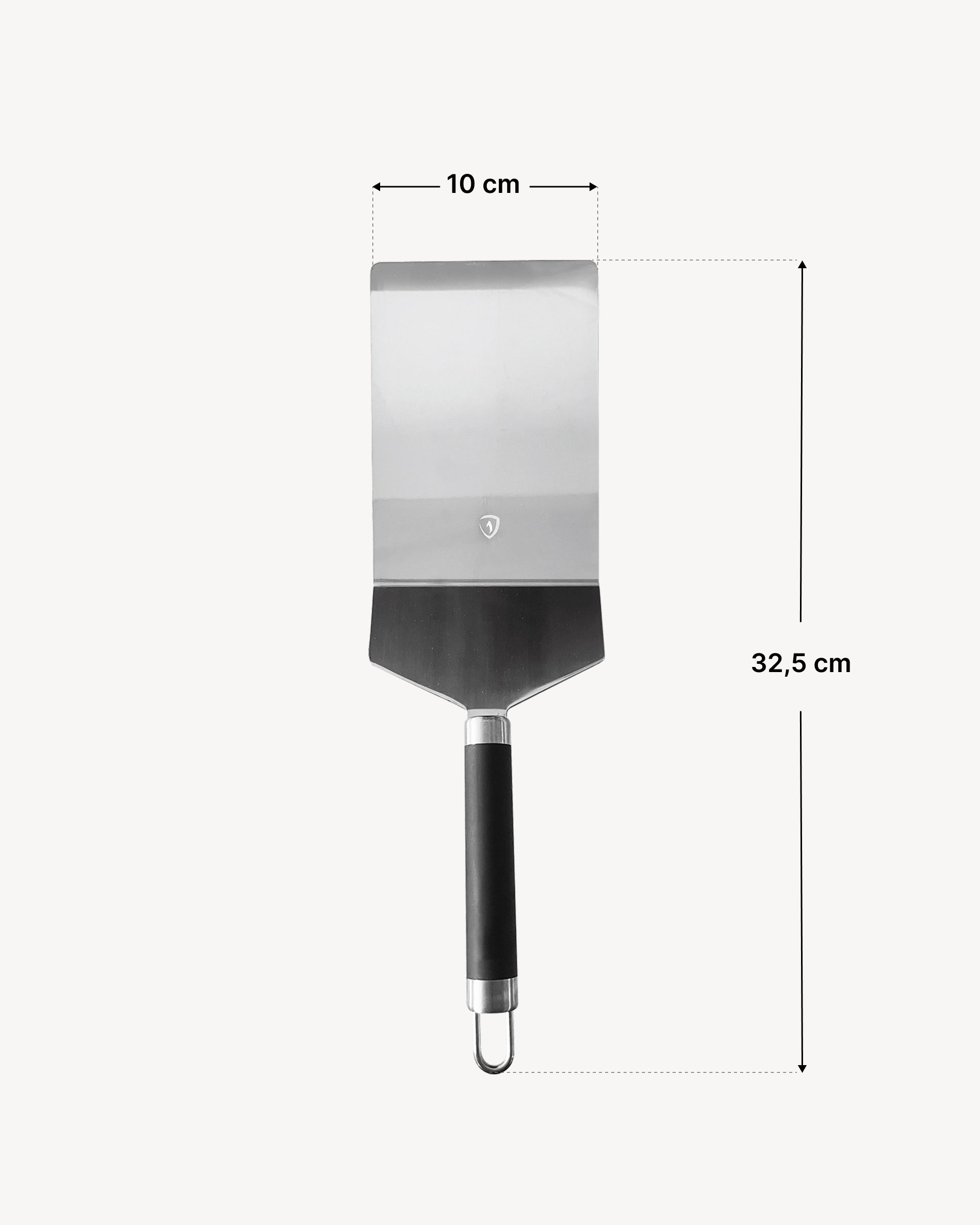 Spatola classica XL in acciaio inox