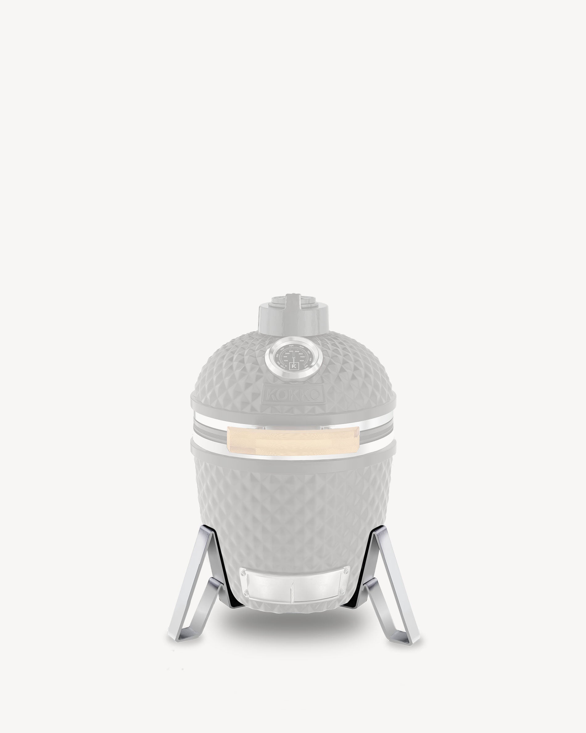 Supporto metallico compatibile con il kamado Little Kokko 13 pollici.