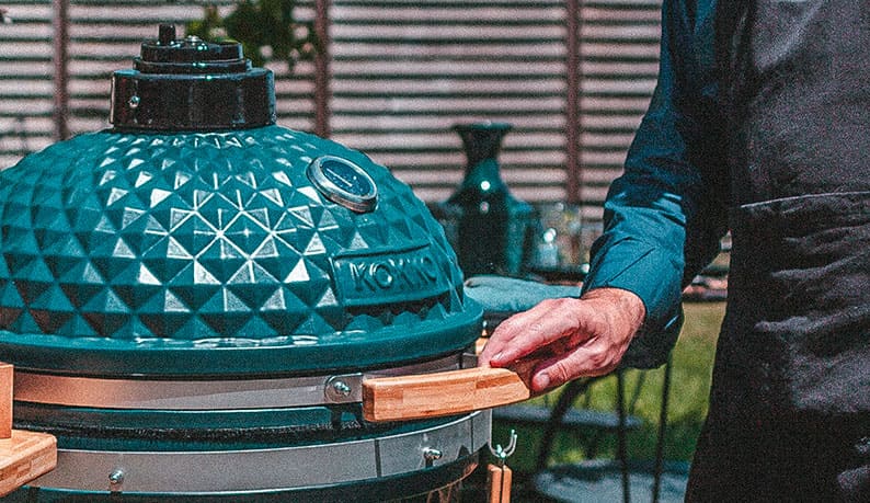 Kamado Kokko blu oceano