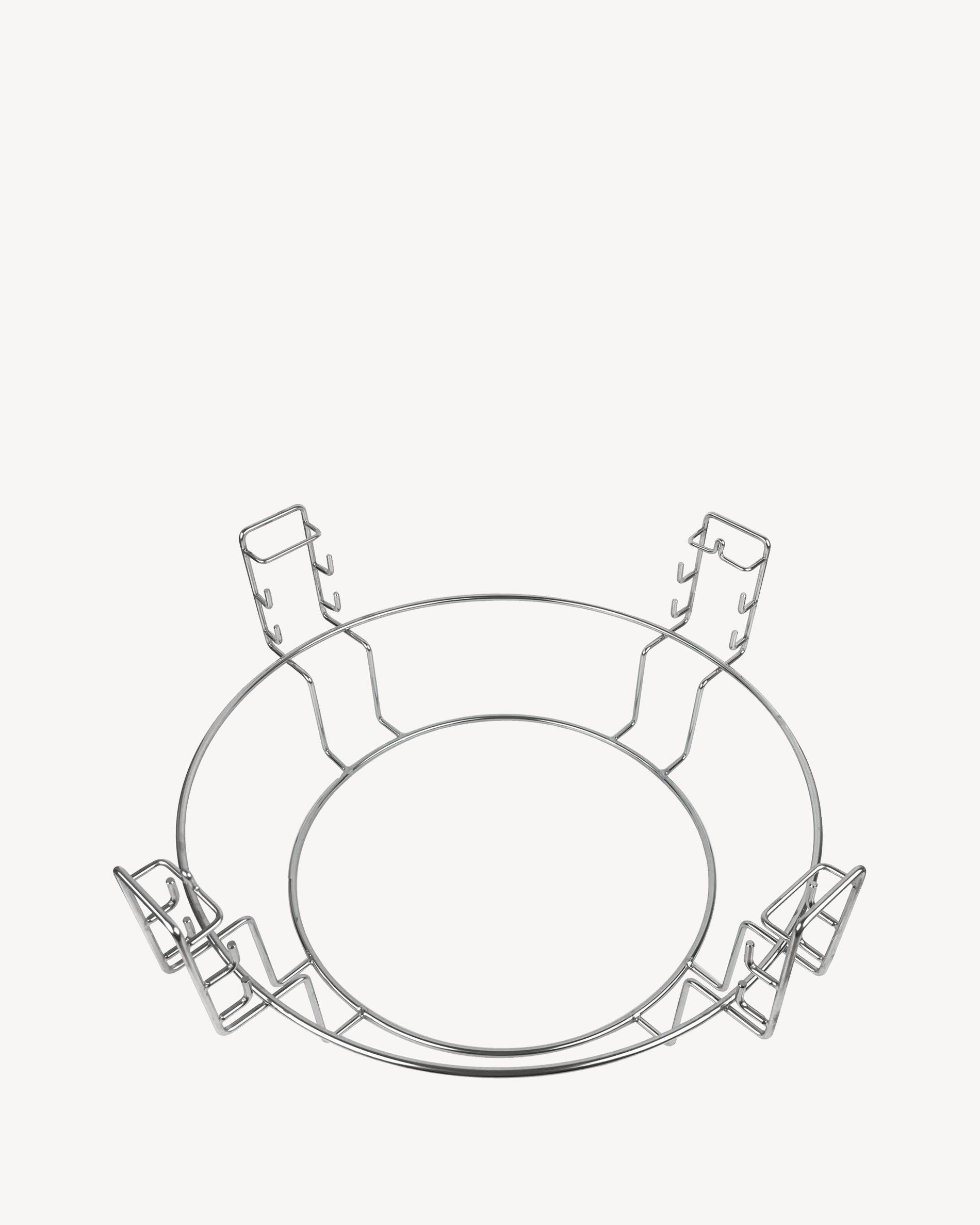 Supporto per griglia di cottura in acciaio inox compatibile con il kamado Kokko.